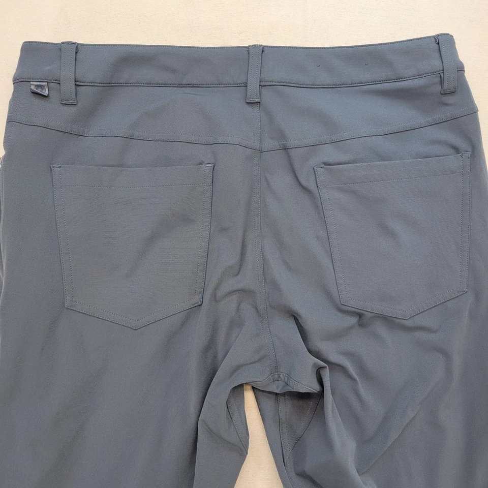 Pantalones Lululemon Para Hombre 33x29 Azul ABC Delgados Warpstreme Atléticos M5AD8S Foto 4 de 4