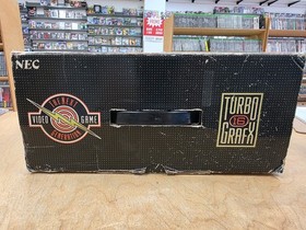 TurboGrafx-16 Console Complete in Box w/ Poster, Papers & Game &ndash; Tested