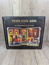 HOGOKIDS Magic Train Station Book Nook 1300 piezas Nº 8879 Juego de construcción