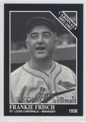 1992 The Sporting News Conlon Collection Frankie Frisch #634 HOF 6a3