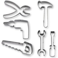 "StäDter - Ausstecher \"In Der Werkstatt\" - Set, 6-Teilig"