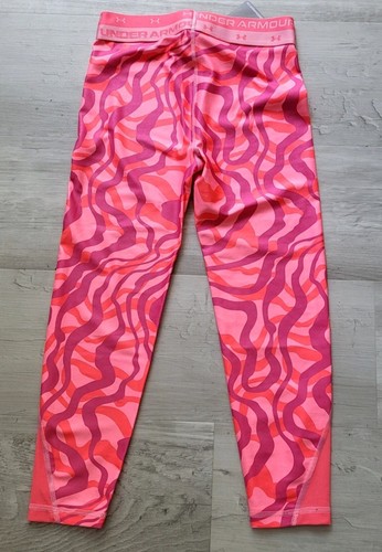 NWT Girls Athletic Leggings Lot Of 2 Size Medium 10 / 12 Adidas Under Armour M - Picture 10 of 10