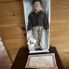Effanbee Dwight D. Eisenhower Vinyl Doll 1988 with Certificate of Authenticity