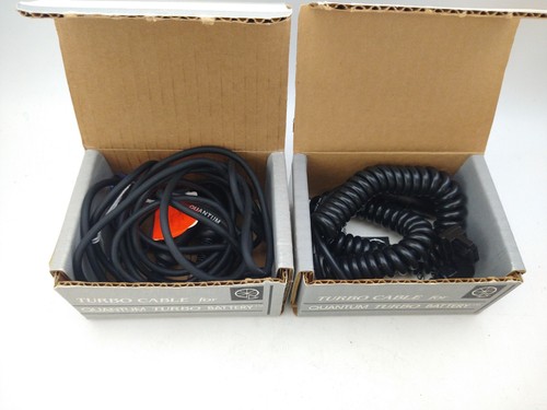 Quantum Turbo Cable CV for Vivitar 283 285HV 3700 6000 Flash + QT-49 10ft Extens