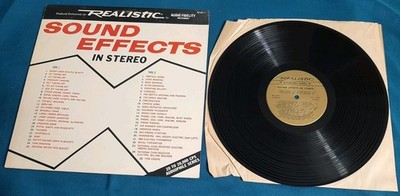 Sound Effects In Stereo LP Realistic Audio Fidelity 50-2017 vg++-ex