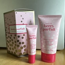 Mary Kay Berry Parfait Hand Cream Moisturizer Scented Lip Balm Gloss Gift Set