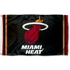 NBA Miami Heat Large Outdoor 3x5 Banner Flag