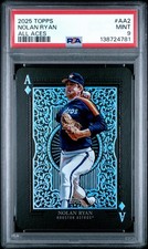 Nolan Ryan 2025 Topps Series 1 All Aces SSP #AA-2 Houston Astros PSA 9 LOW POP