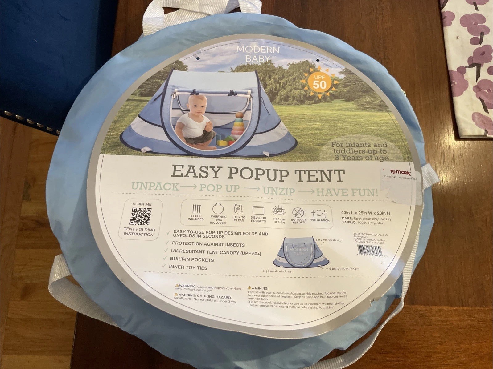 Baby Beach Tent FINATE UPF 50+ & UV Protection Waterproof Pop Up Travel Tent Kid