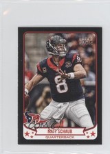 2013 Topps Magic Mini Black Matt Schaub #291 0f8