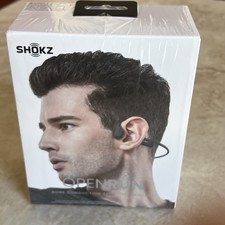Shokz OpenRun Wireless Bone Conduction Headphones - Black S803BK Sealed - New