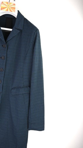 Rundholz black label ink/black check jacket size L BNWT - Picture 4 of 14