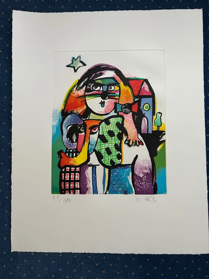 Otmar Alt, Susi ,  Radierung,  40 x 50cm, Aufl 75 / 180, signiert - NEU - TOP - - Bild 2 von 3