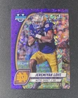 2024 BOWMAN CHROME U Jeremiyah Love ( NOTRE DAME ) PURPLE REFRACTOR 1st /375