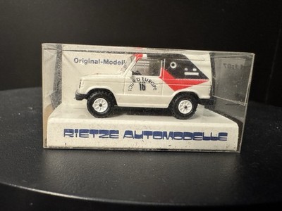 Rietze 1/87 Nr. 30189 Mitsubishi Pajero SUV Rallye Tour D´ Europe OVP