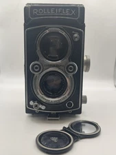 Rolleiflex 3.5a Medium Format TLR Camera With Zeiss-Opton Tessar 75mm F/3.5 #B55
