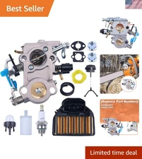 Carburetor Carb Tune Up Maintenance Service Kit for Husqvarna 455 460 Rancher...
