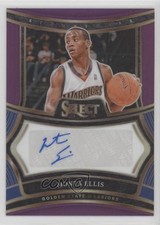 2024 Panini Select Signatures Purple Prizm 38/75 Monta Ellis #SIG-ELL Auto rf2