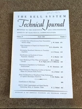 AT&T Bell Laboratories Technical Journal, Mar 1968 Computing Science Systems Lib