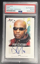 DMX Signed Autograph Original Pop Century PSA/DNA COA Slab Rare Trading Card A