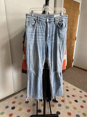 Rag & Bone Women's Blue Jeans Sz 31 Casey High Rise Ankle Flare