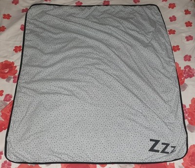 MOTHERCARE MY K Myleene Klass 100 x 120cm Grey Black Baby Blanket Cotton