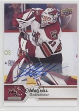 2017-18 Upper Deck AHL Auto Adin Hill #11 Auto so0