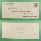 DR WHO 1934 FDR ROOSEVELT COLLECTION CHINA AMOY US CONSULATE  R29534
