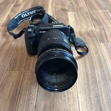 OLYMPUS E 300 Digital Single Lens Reflex Camera 50 200mm Lens Used