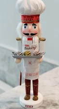 H-E-B BAKERY NUTCRACKER Brand Shop 14" Holiday Christmas DECOR Pan Dulce Concha
