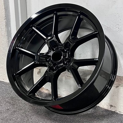 20'' STAGGERED BLACK NEW SRT HELLCAT STYLE WHEELS RIMS FIT DODGE CHARGER RWD ONLY