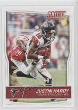 2016 Score Scorecard Justin Hardy #17 0w8
