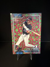 Topps Kyle Stowers Green Pink Polka Dots Parallel Marlins 2026 series 1 #293