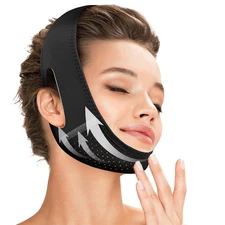 Reusable V Line Lifting Mask with Chin Strap for Sleeping,Face Lift Prevent Sagg