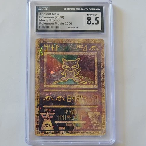 Pokémon Ancient Mew CGC 8.5 Promo Holo Card Movie 2000 Wizards of the Coast