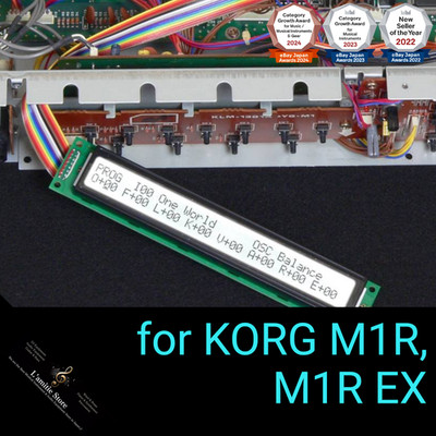 für KORG M1R / M1R EX High Brightness LED Backlight LCD Display Weiß 14 PIN JP