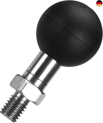 FANAUE 1 Zoll Kugel Adapter mit M8x1.25 Gewindepfosten auf RAM Mount B Größe D