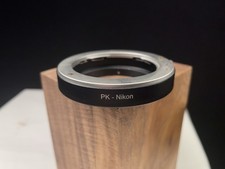 Pentax K Lens to Nikon f Camera adapter