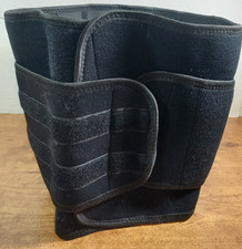 Adjustable Lower Back Brace Lumbar Support Waist Belt Black Size M