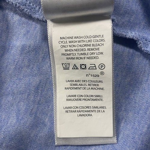 Polo Ralph Lauren Para Hombre 100% Algodón Manga Corta Azul Calce Clásico Camisa Grande - Imagen 9 de 10