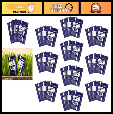 Deep Blue Rub Sample Packets - 2ml Each, 30 Total - Pain Relief & Muscle Soothin