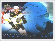 2025-26 Upper Deck #CMP-16 David Pastrnak Compositions