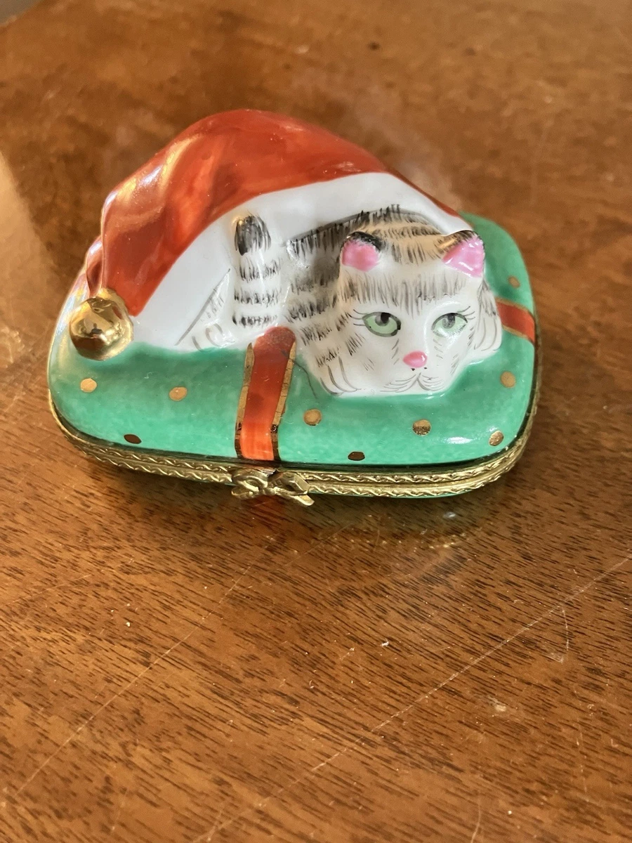 Limoges Cat Box for sale | eBay