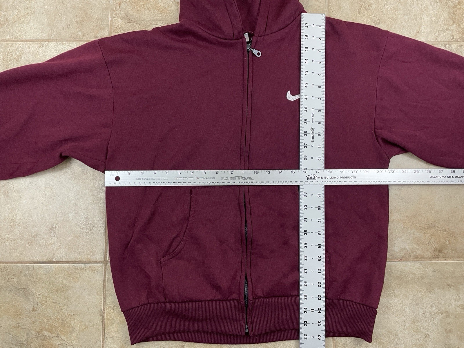 Vintage Nike USA Zip Hoodie Large - Preowned, Unique Style image 9