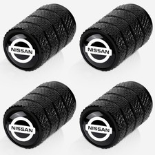 4pcs Tire Valve Stem Caps Compatible With Nissan Series Stem Cap Universal Car