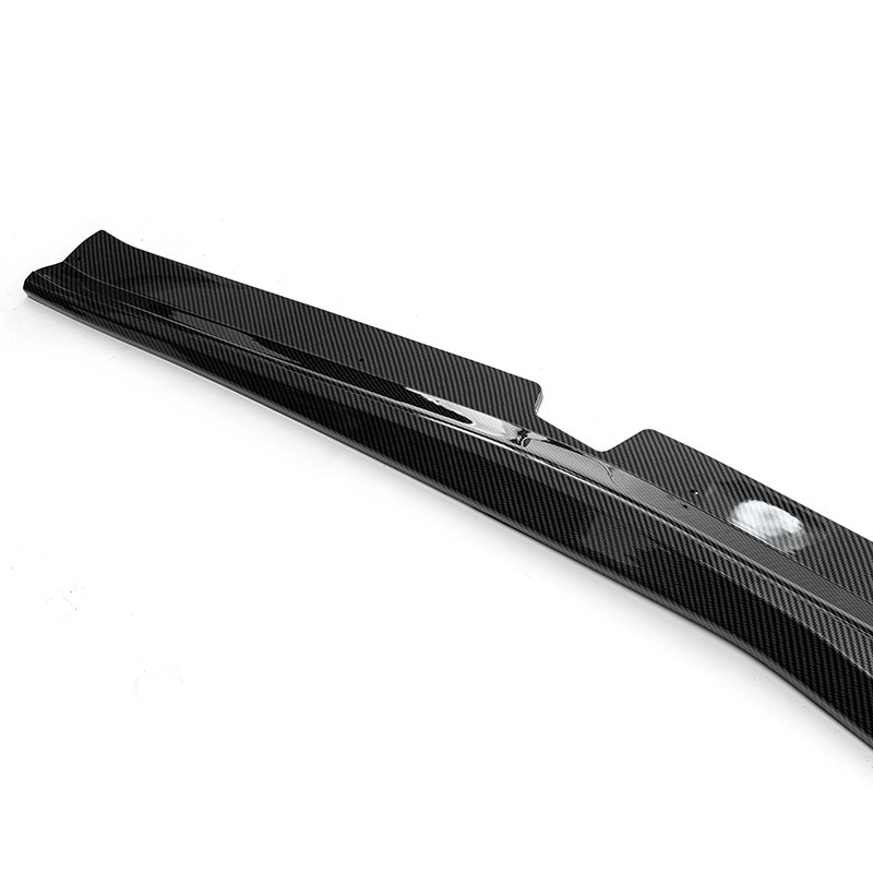 For 2014-2019 Chevy Corvette C7 Side Skirt Rocker Panel Splitter Carbon Style