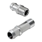 304 Stainless Steel Heater Hose Fitting for Chevrolet SBC 283 305 307 327 350