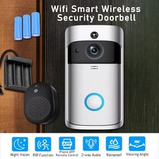 Electronic Ring Video Wireless Doorbell Security Camera For Home With Batteries