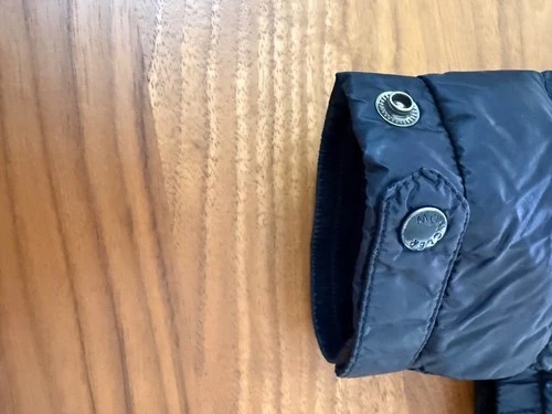 Men’s Moncler Longue Saison Daniel Down Jacket Size 2 Night Blue light weight image 7