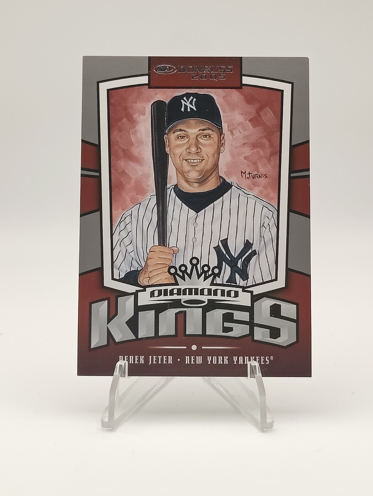2005 Donruss - Diamond Kings Silver Derek Jeter #DK-17 /2005 New York Yankees